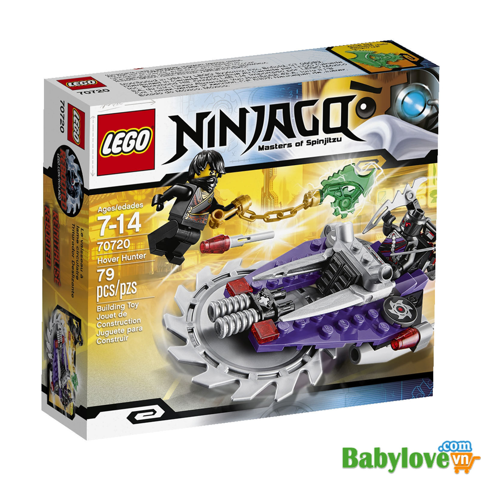 Đồ Chơi Lego Ninjago 70720 - Cỗ Máy Cưa|Do Choi Lego