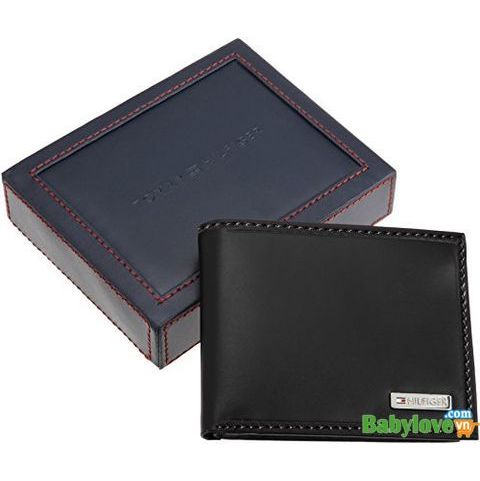 Bóp da Tommy Hilfiger Leather Men's Multi-Card Bifold Passcase 29749