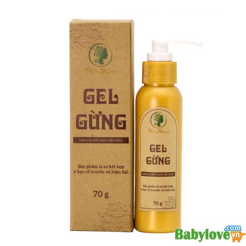 Gel gừng tan mỡ giảm eo Wonmom