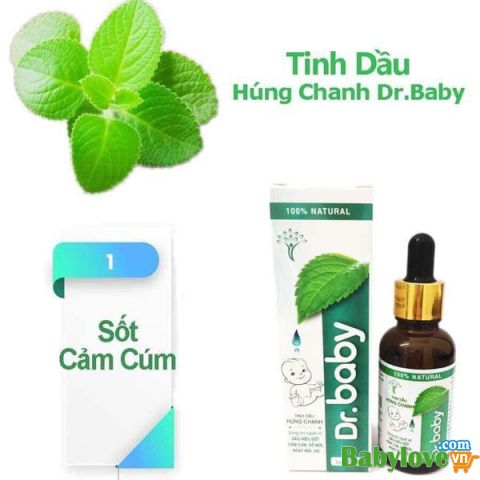 Tinh Dầu Húng Chanh Dr.baby
