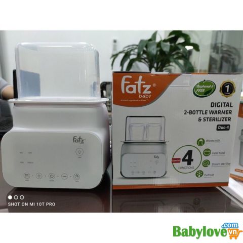 Máy Hâm Sữa Tiệt Trùng Điện Tử Fatz Baby - Duo 4 - FB3095MX