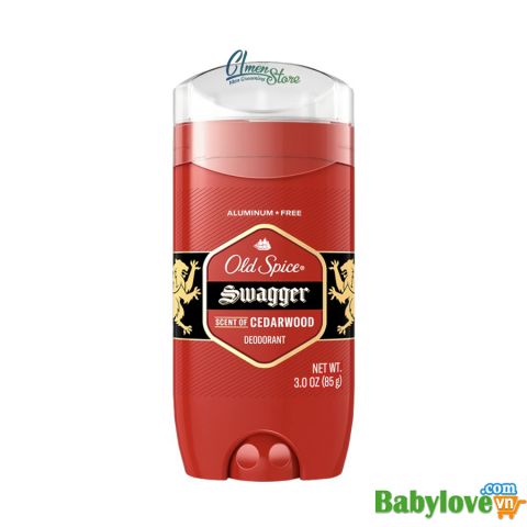 Lăn Sáp khử mùi Old Spice Swagger 73G Red Collection (Sáp Trắng) - HKT Shop