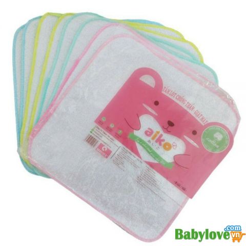 Gói 8 tấm lót chống thấm Aiko cho bé Sơ sinh - 30x30cm