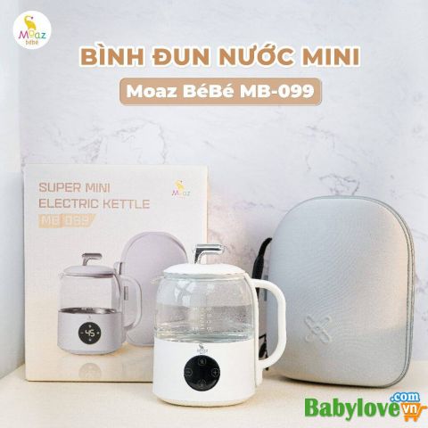 Bình đun nước Mini Moaz BéBé MB – 099 dung tich 600ml