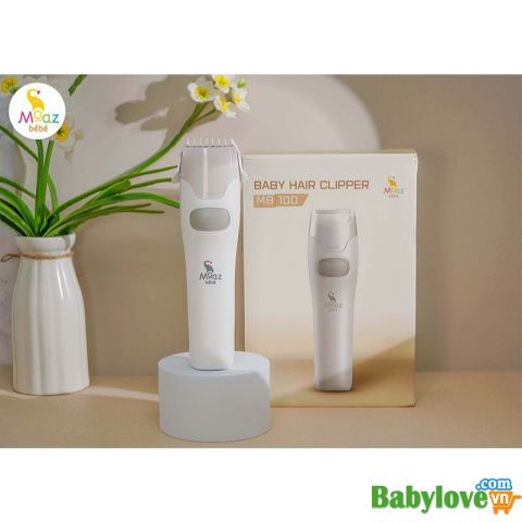 Tông đơ điện cắt tóc tự động hút tóc cho bé Moaz BéBé MB100