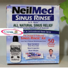 Bộ rửa mũi Neilmed Sinus Rinse (1 bình + 50 gói muối)