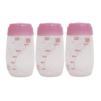 Bộ 3 bình trữ sữa mẹ 150ml - Kèm núm ty size S - UM871128