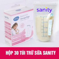 Combo 2 hộp túi trữ sữa Sanity Đức hộp 30 túi 210ml