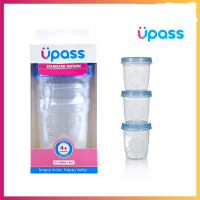 Bộ 3 cốc trữ thức ăn UPASS cho bé - Hộp đựng đồ ăn cho bé UP0327N