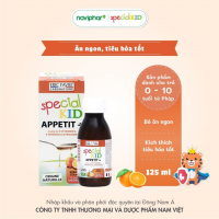 Siro Special Kid Appetit + giúp trẻ ăn ngon, tiêu hóa tốt - Chai 125ml