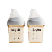 Bộ 2 Bình sữa Hegen PPSU 150ml núm từ size S từ 1 – 3 tháng