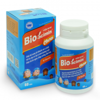 Viên nhai bio acimin chew hỗ trợ biếng ăn và táo bón bioacimin (Xanh dương biếng ăn)