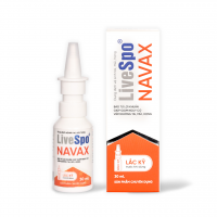 LiveSpo NAVAX - Bào Tử Lợi Khuẩn Dạng Xịt Giúp Giảm Nguy Cơ Viêm Đường Tai, Mũi, Họng - Bình xịt nhựa