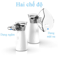 Máy Thở Khí Dung Xông Mũi Họng Nebulizer Cho Trẻ Em Và Người Lớn - Máy Xông Mũi Họng Công Nghệ Nhật Bản Cầm Tay Giúp Vệ Sinh Mũi Họng Giảm Nguy Cơ Các Bệnh Về Đường Hô Hấp Nhỏ Gọn