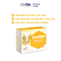 LiveSpo NAVAX Sơ Sinh - Bào tử lợi khuẩn giúp giảm nguy cơ viêm đường hô hấp