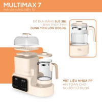 Bình thủy tinh thay thế máy đa năng Multimax 7 Fatzbaby