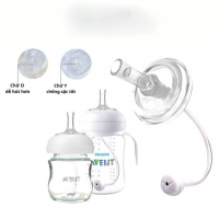 Ống tập hút bình sữa Av cho bé chống sặc, chống đầy hơi - MyBaby [CLONE]