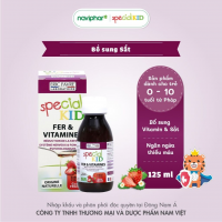 Siro Special Kid Fer Et Vitamines - Bổ sung sắt cho trẻ - Chai 125ml