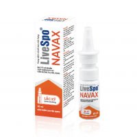LiveSpo NAVAX Chuyên Dụng Dạng Xịt Mũi Giúp Giảm Nguy Cơ Viêm Đường Tai, Mũi, Họng