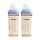Bộ 2 Bình sữa Hegen PPSU 330ml núm ti size L trên 6 tháng, Blue